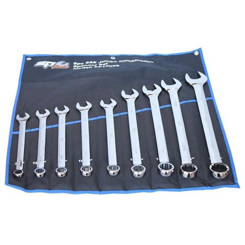 SP Combination ROE Spanner Set - Jumbo - SAE - 9pc