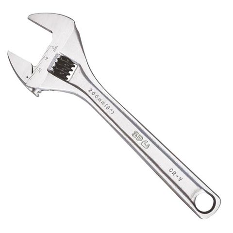 SP Adjustable Wrench - Wide Jaw Premium