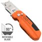 SP Utility Knife - Folding Lock-back - 90Deg Rotatable Blade