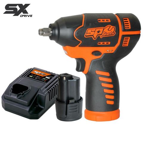 SP 12V 3/8" DR Impact Wrench Kit - 2.5AH - SX Drive