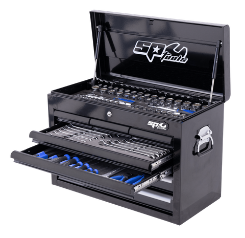 SP Custom Series Tool Kit - 134pc - Metric/SAE - Black/Black