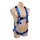 QSI Full Body Harness w/ Low Chest Loops & Quick Release Buckles (SBE2KQR) M-2XL