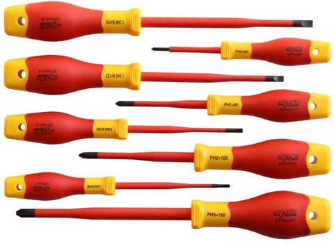 SP VDE Insulated Electtrical Screwdriver Set - 8PC