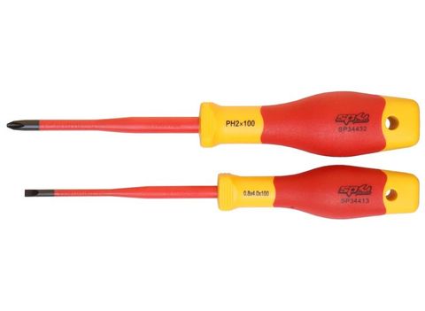 SP VDE Insulated Electrical Screwdriver Set - 2PCE