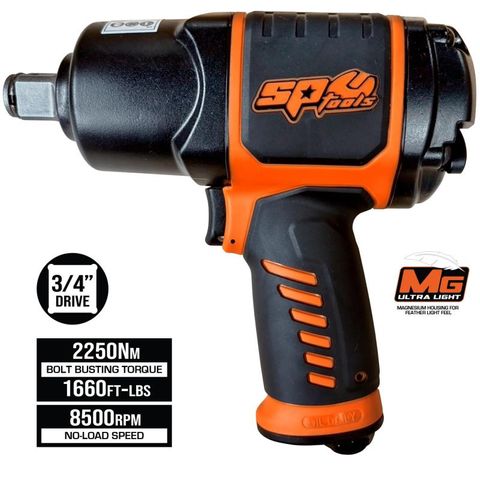 SP 3/4"DR Impact Wrench - 2250NM