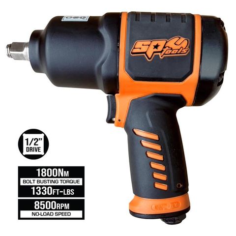 SP 1/2"DR Impact Wrench - 1800NM