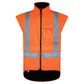 Bison Stamina TTMC-W17 X-Back Fleece Vest - Orange - 3XL