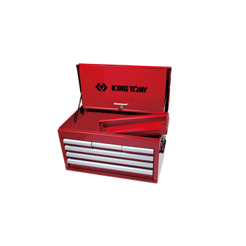 King Tony 6 Draw Tool Box - Black Logo