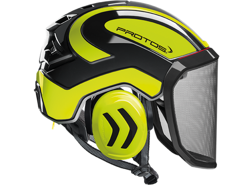 Protos Aborist Helmet Black/Yellow
