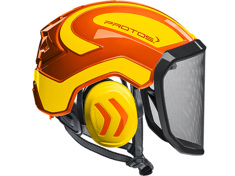 Protos Aborist Helmet Orange/Yellow