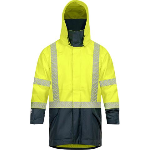 Bison Jacket Stamina Eco Day/Night Yellow/Navy - XL