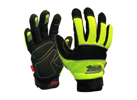 Esko Powermaxx (9)L Hi-Vis Mechanics  Full Fingered Glove