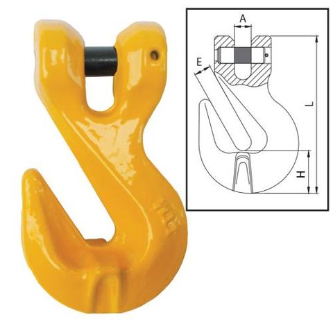 ITM G80 Clevis Shortening Grab Hook