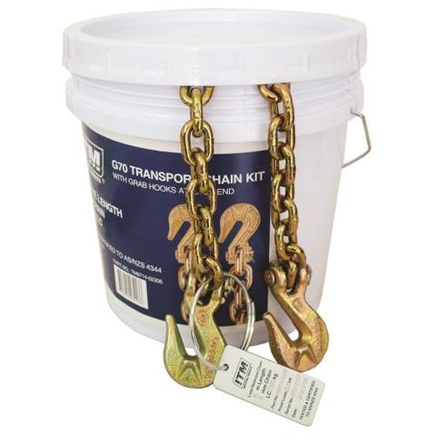ITM G70 Transport Chain - 2.3 Ton Lashing Cap. - 6m Length