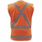 Bison D+N TTMC-W17 X-Back Safety Vest - Orange - 4XL