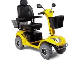 AMW Maxi HT Mobility Scooter - Yellow
