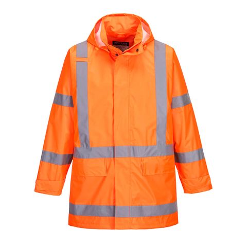 Portwest TTMC-W17 X-Back Rain Jacket - Orange - 2XL