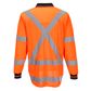 Portwest TTMC-W17 Polo Shirt L/S - Orange - 2XL