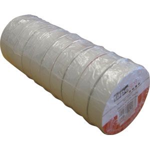 NZ Tape Premium PVC Insulation Tape White 18mm x 20m