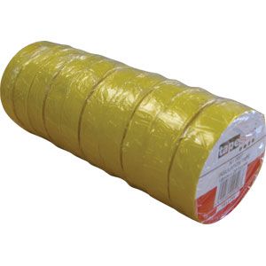 NZ Tape Premium PVC Insulation Tape Yellow18mm x 20m