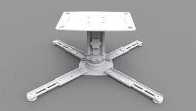 72mm Projector Mount White