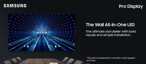 The Wall All-in-One IAB Indoor LED P1.68 - 146" 1080P