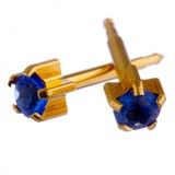 Mini Stud Claw September Gold SM109Y
