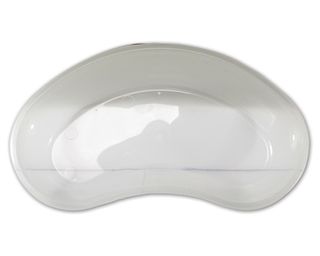 Kidney Bowl Clear Plastic 235mm
