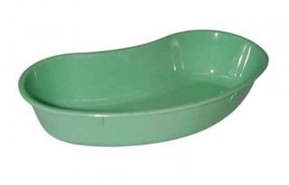 Kidney Bowls Green Plastic 160mm