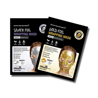 Gold Foil Wrapping Mask