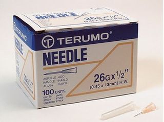 Terumo Needles 25g Box100