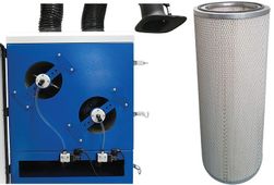 Cleanable Cartridge Filter on AllClear Automatic Mobile Welding Fume Extractor