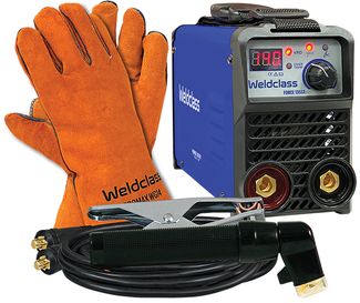 Weldclass FORCE 135ST Stick-TIG Welder with bonus gloves