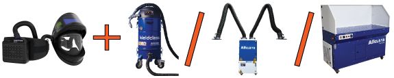 Helmet, Torch, Mobile, and Table Fume Extractors