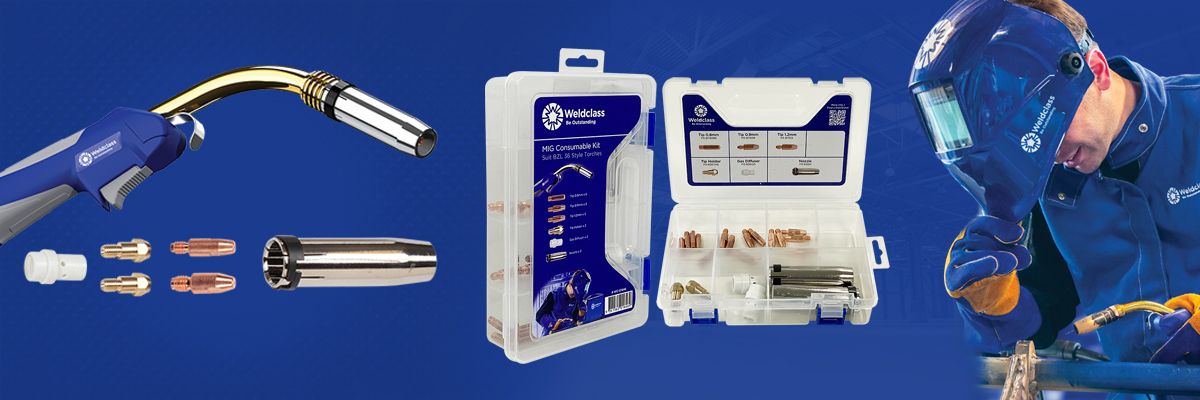 Parts Box Kits for Binzel Style MIG Welding Torches