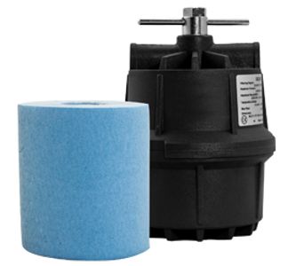 sub-micronic roll type air filter