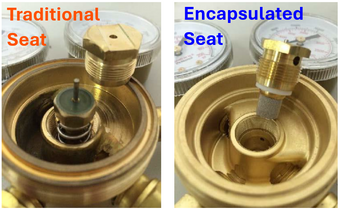 Regulator Encapsulated vs Traditional Seat