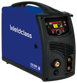 Weldclass Ultra 220MP Pulse MIG Welder with accessories