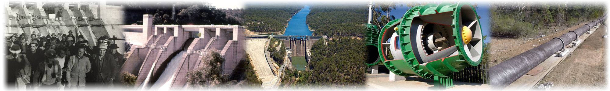 Warragamba Dam project (Sydney Australia) and supply pipeline, a part of the Weldclass brand story and legacy