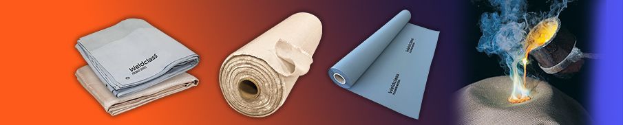 Welding blanket materials