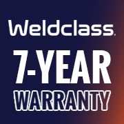 Weldclass 7-year Warranty |  An industry First!