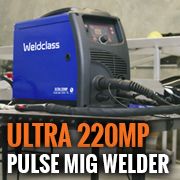 Introducing the Ultra 220MP single-phase Pulse MIG welder