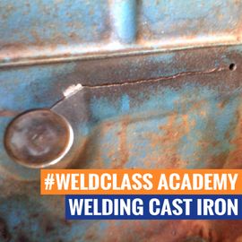 How to weld Cast Iron | Cast Iron crack repair
