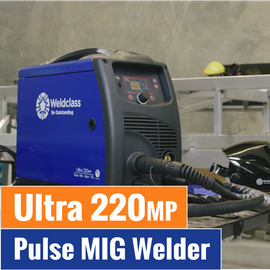 Introducing the Ultra 220MP single-phase Pulse MIG welder