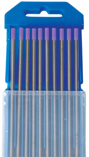 TIG Tungsten PLATINUM RE4 (Purple Tip) Suit All Metals 1.6mm Pk10 Weldclass