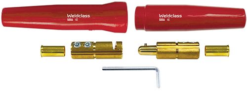 Cable Joiner 500A Set Red Suit 50-95mm Cable Weldclass