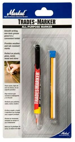 Marker Tradesmarker Pen With 5 Multi-Colour Refills (96000) Markal