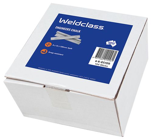 Chalk 12x5x125mm Split -Box 144 pcs Weldclass