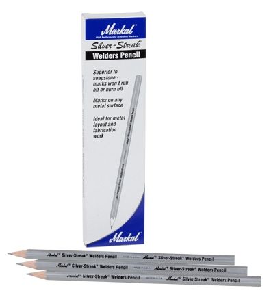 Markal Red-Riter & Silver-Streak Welders Pencil | Metal Marking & Welding|  Box12