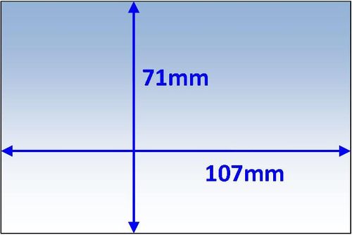 Lens Clear Inner 107x71mm Suit Jackson WH70 Pk10 Weldclasss